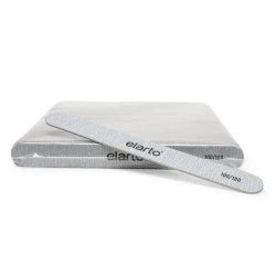 Pilnik do paznokci prosty SLIM 100/180 szary 100szt