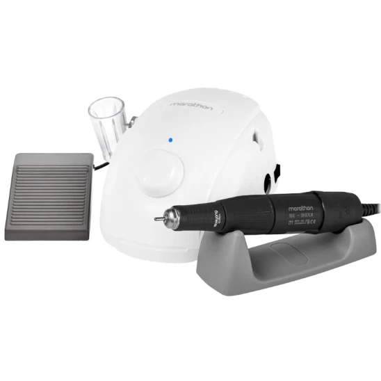 Frezarka Marathon 3 Champion NEW z rączką SH37LN do manicure i pedicure (biała)