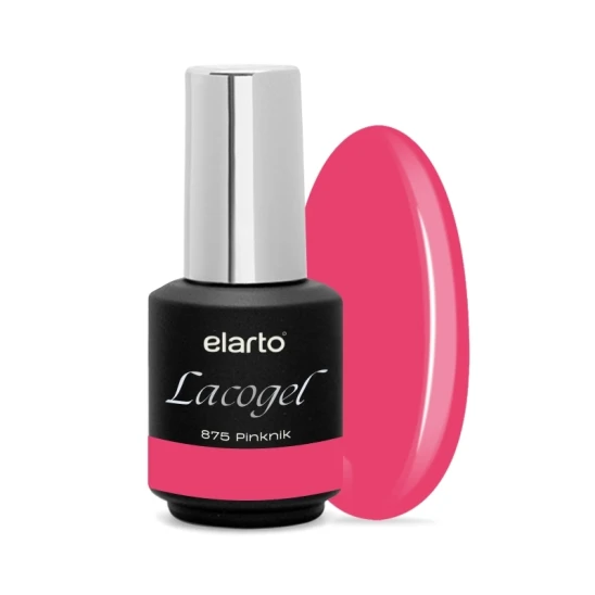 Lakier hybrydowy Lacogel PINKnik nr 875S 7ml