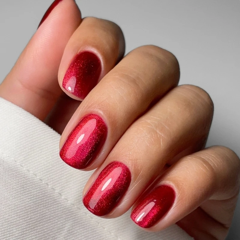 Lakier hybrydowy Lacogel Burgundy Babe Cat Eye nr 953 7ml