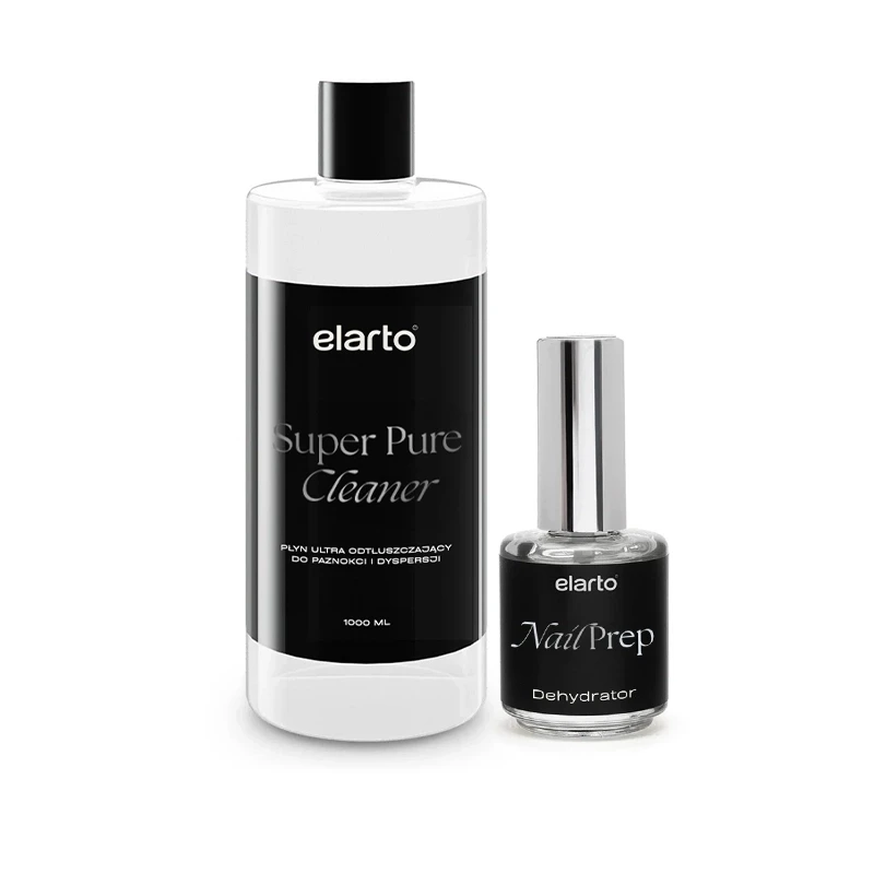 Płyn odtłuszczający Super Pure Cleaner 1l + Nail Prep Dehydrator 15ml za 9zł
