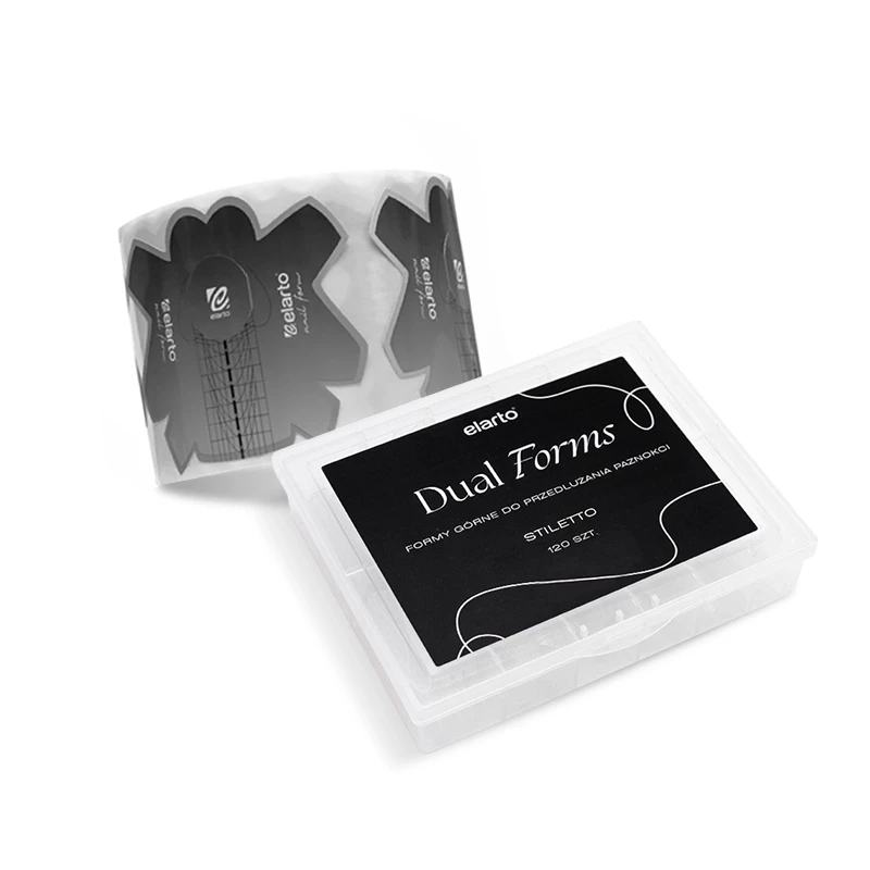 Formy górne lub dolne Dual Forms 120szt + szablony do paznokci Nail Forms 100szt za 11,90zł