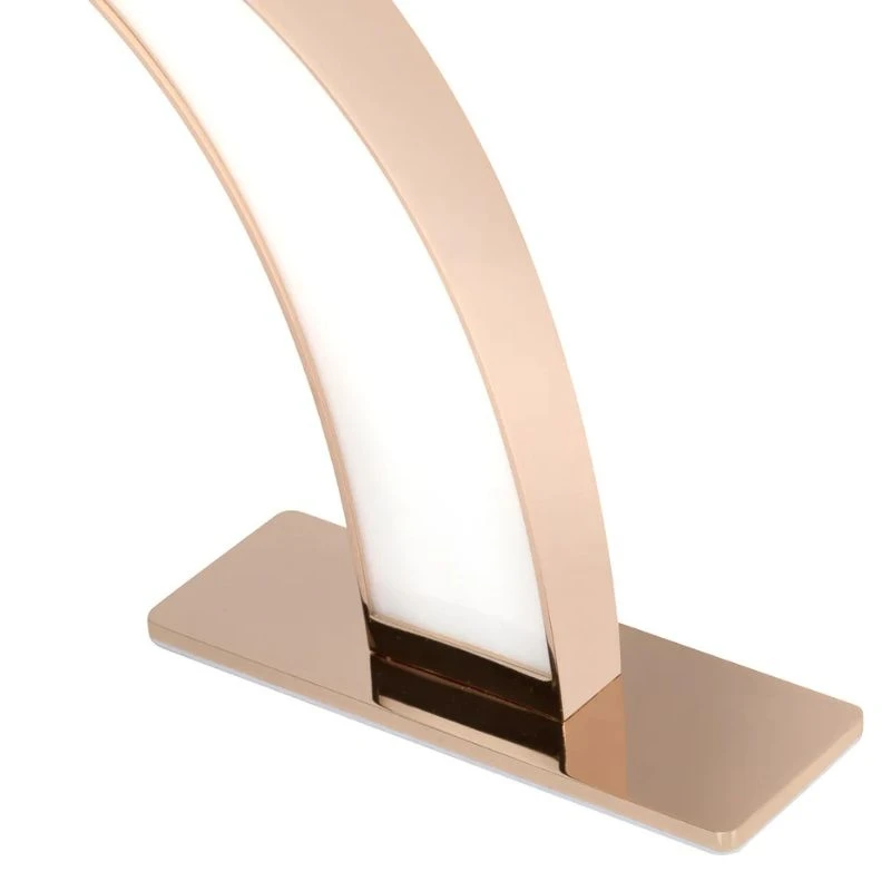 Lampka LED bezcieniowa Glow Arche II (złota miedź) 40W