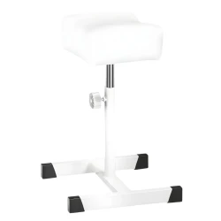 Podnóżek do pedicure stojak bez kółek Bell (biały)
