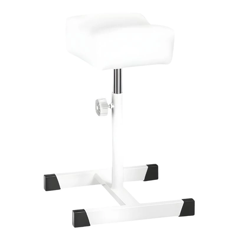 Podnóżek do pedicure stojak bez kółek Bell (biały)