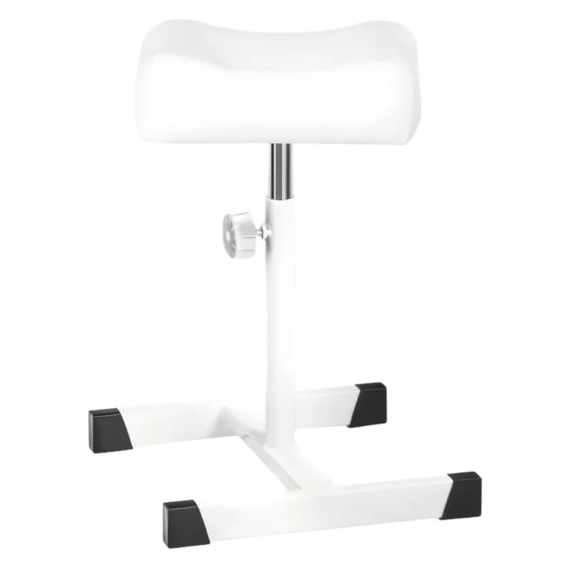 Podnóżek do pedicure stojak bez kółek Bell (biały)