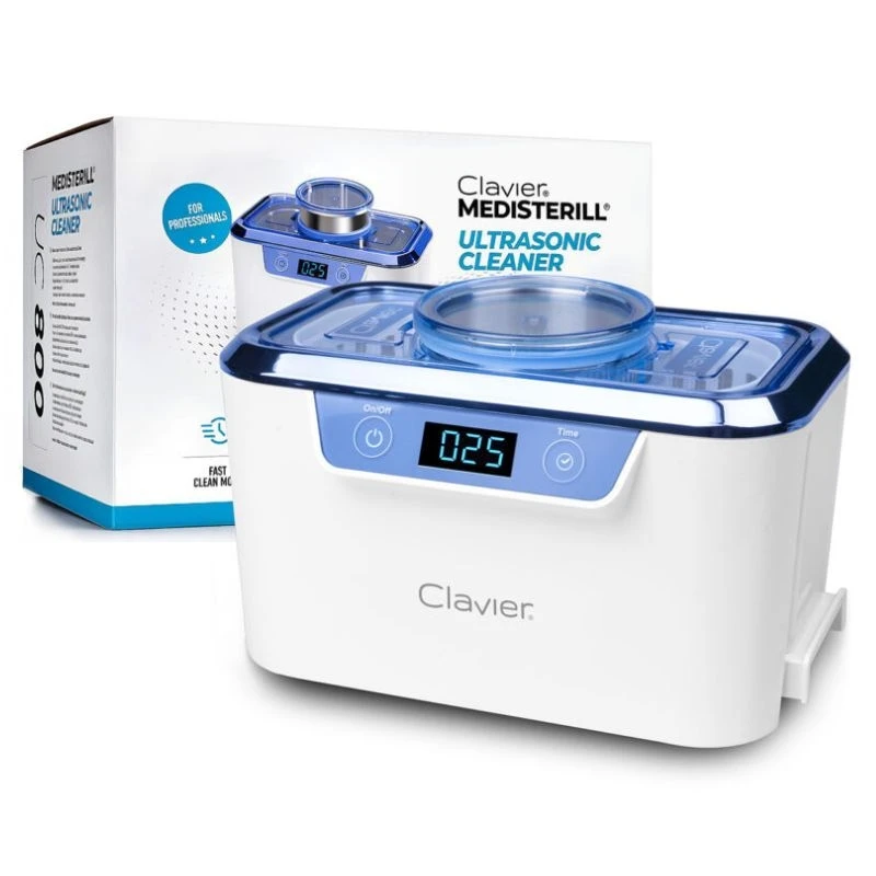 Myjka ultradźwiękowa UC 800 Medisterill 800ml (niebiesko-biała)