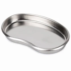 Tacka kosmetyczna na narzędzia metalowa w kształcie nerki