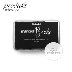 Nakładki ścierne mandrel bands 120grit na nośnik mandrel 100szt