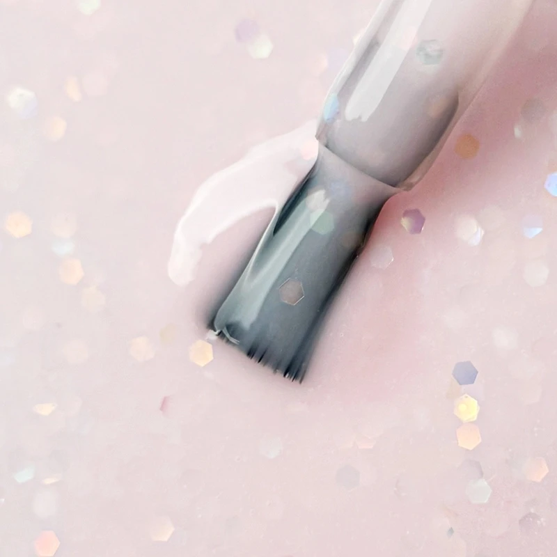 Baza hybrydowa Rubber Base Sparkline Milky Pink 15ml