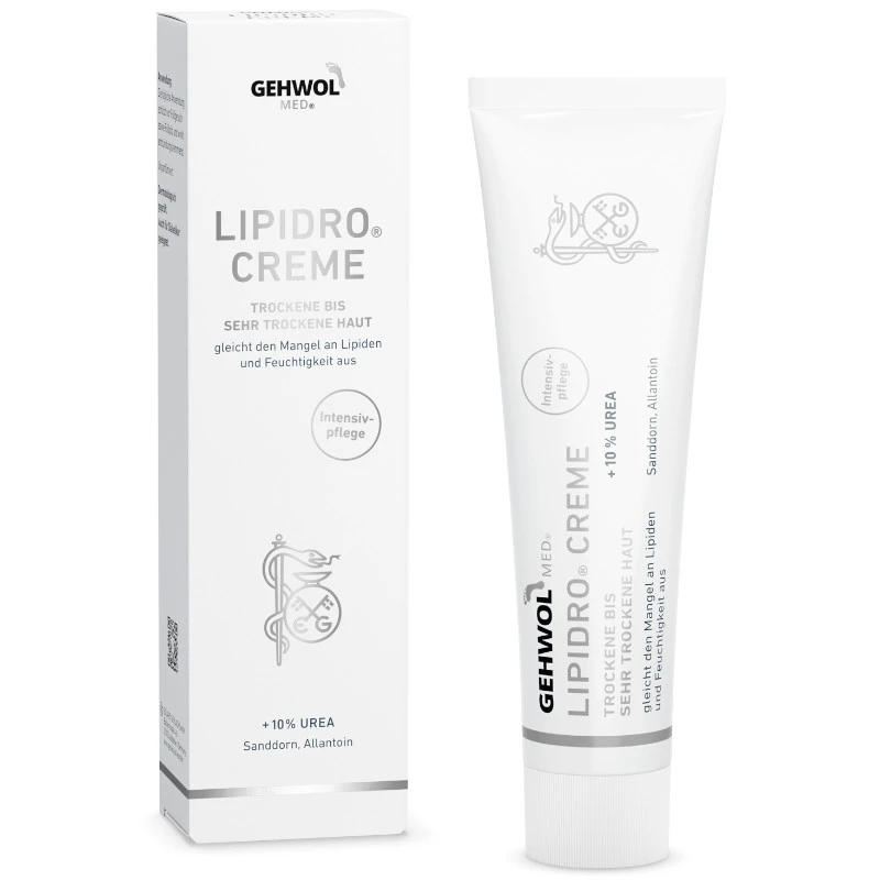 Krem silnie nawilżający do stóp dla skóry suchej Lipidro Creme 125ml