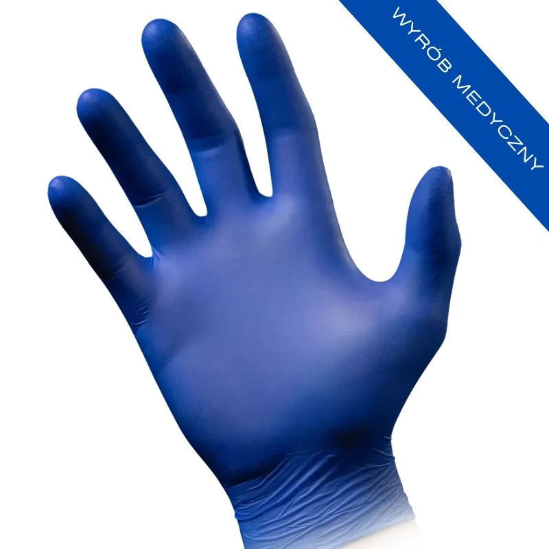 Rękawiczki nitrylowe bezpudrowe Pura Comfort Cobalt (S) 100szt