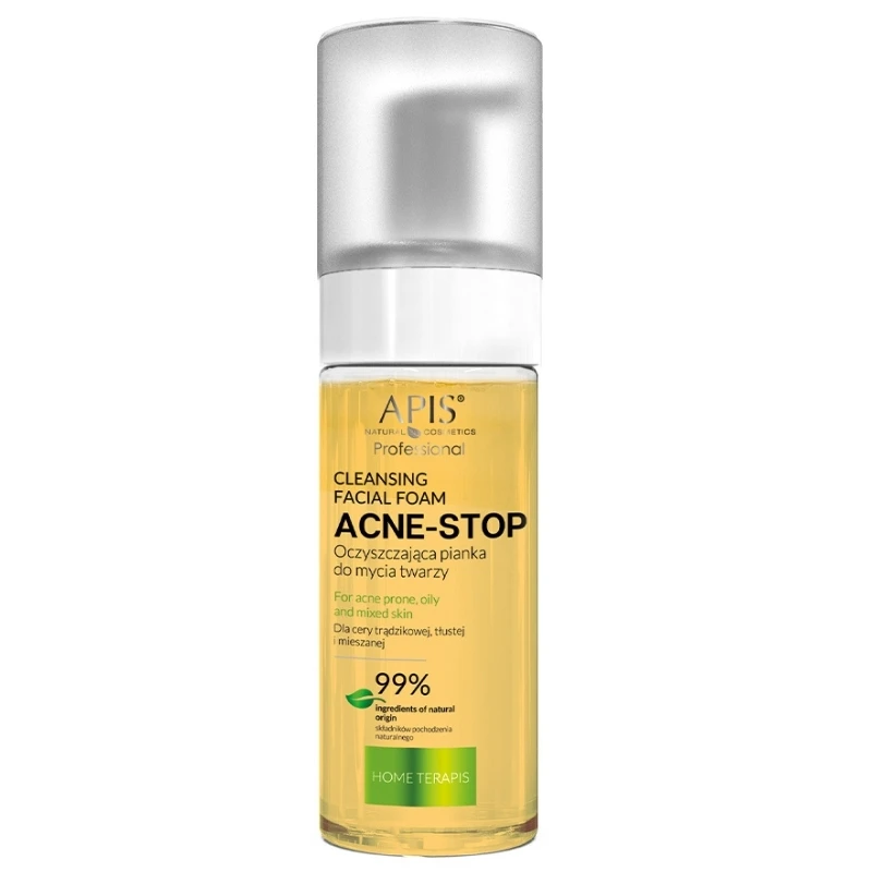 Pianka oczyszczająca do mycia twarzy Acne-Stop Home terApis 150ml
