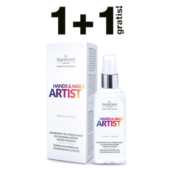 1+1 GRATIS Żel zmiękczający do usuwania skórek wokół paznokci 50ml