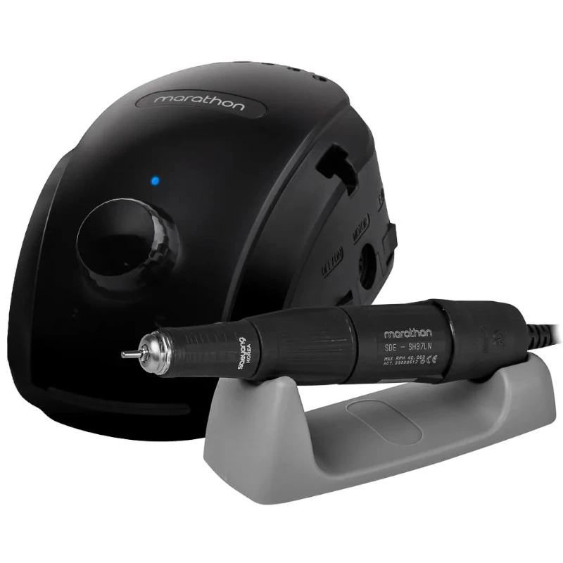 Frezarka Marathon 3 Champion NEW z rączką SH37LN do manicure i pedicure (czarna)