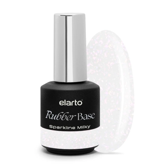 Baza hybrydowa Rubber Base Sparkline Milky 15ml