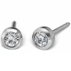 Kolczyk do przekłuwania uszu 7512-0260 Cubic Zirconia w srebrnej oprawie 4mm
