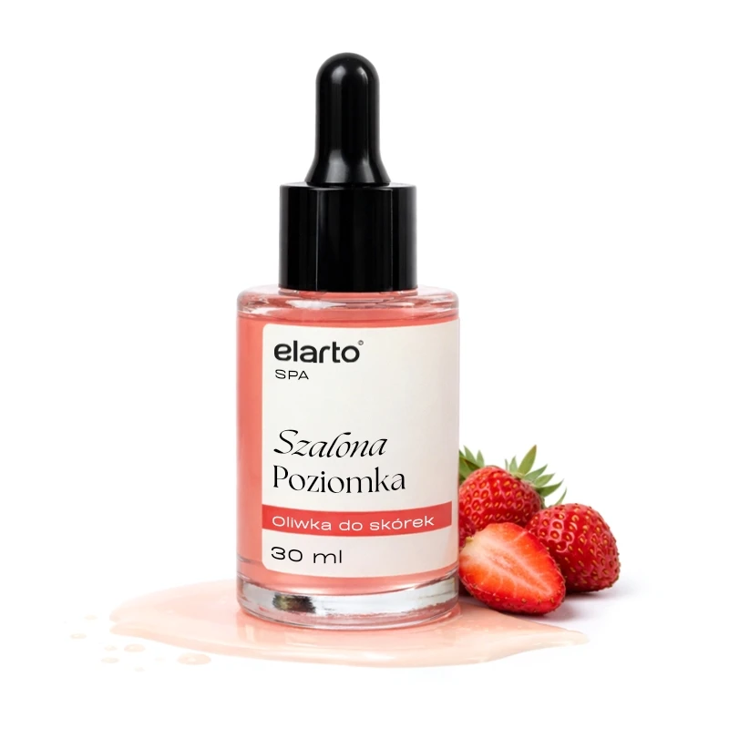 Oliwka do skórek i paznokci Szalona Poziomka 30ml