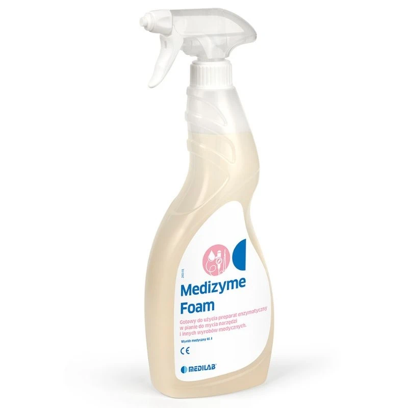 Preparat enzymatyczny w pianie Medizyme Foam do mycia narzędzi 750ml