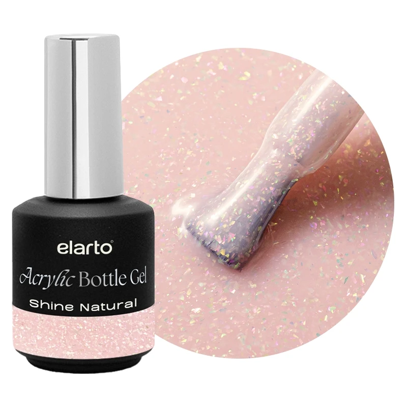 Akrylożel w butelce Acrylic Bottle Gel Shiny Natural 15ml