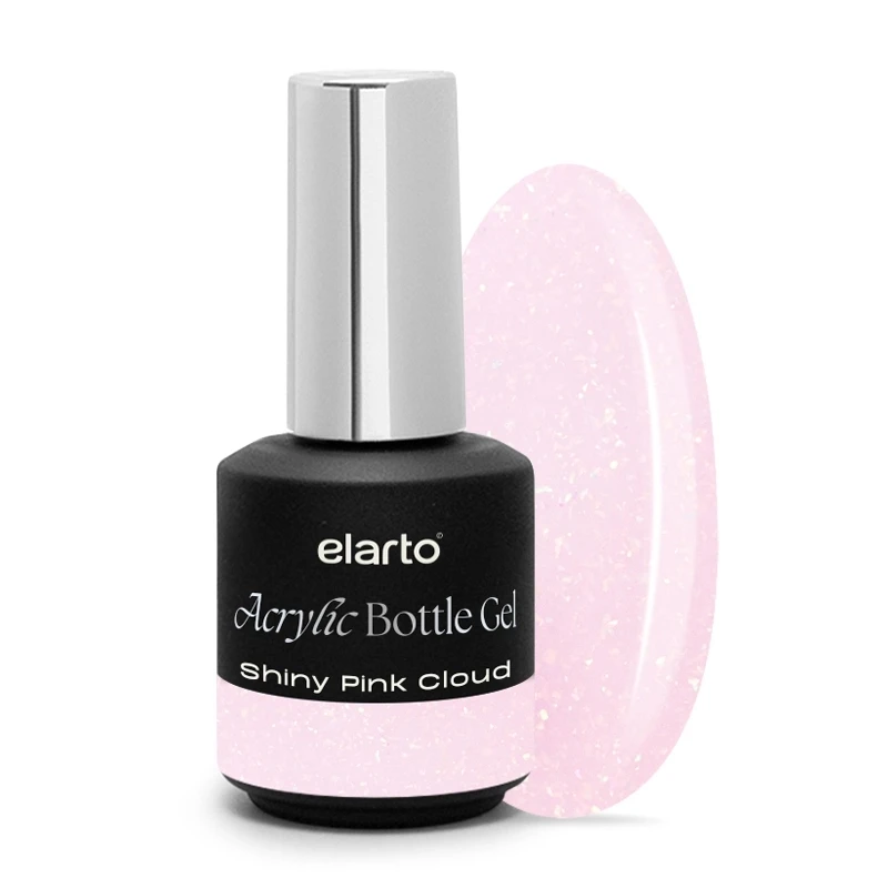 Akrylożel w butelce Acrylic Bottle Gel Shiny Pink Cloud 15ml