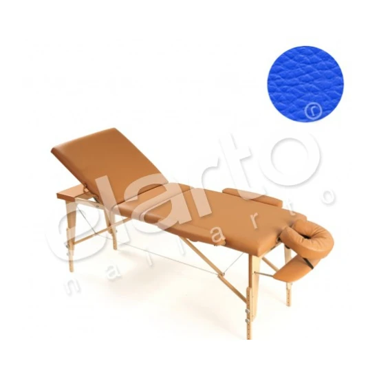 Łóżko składane do masażu Ambiente niebieskie