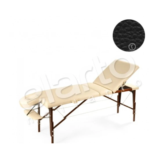 Łóżko składane do masażu Ambiente Orzech czarny