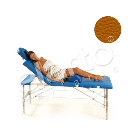 Łóżko składane do masażu Ambiente Aluminium jasnybrąz