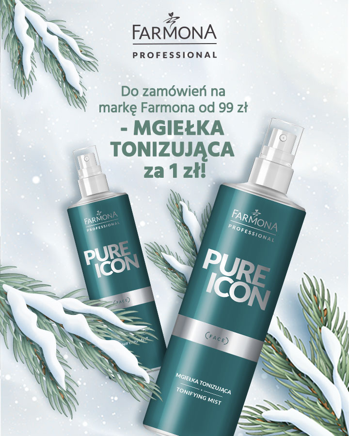 BANER - promocja farmona - Kup produkty marki Farmona za min. 99zł i otrzymaj mgiełkę do twarzy za 1zł!