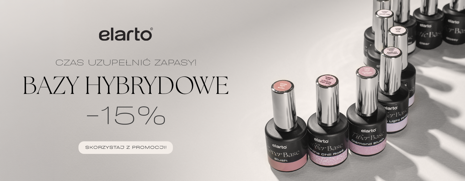 BANER - promocje bazy hybrydowe elarto -15%