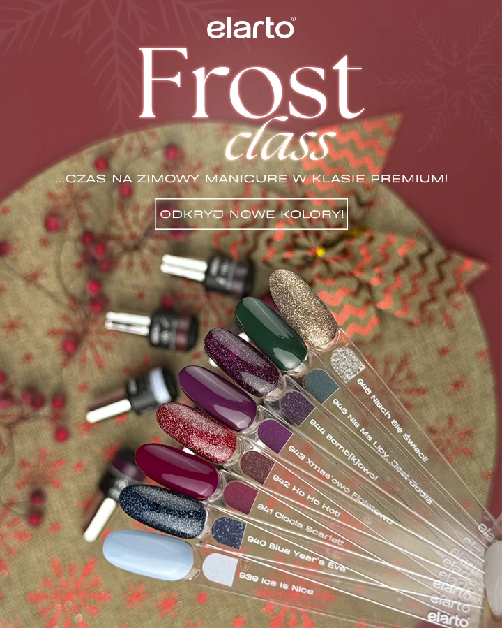 BANER - premiera zimowej kolekcji lakierów hybrydowych Lacogel elarto