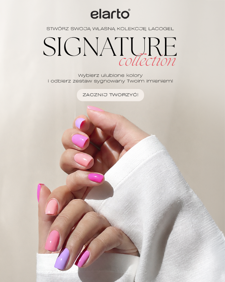 Kolekcja 8 lakier&oacute;w hybrydowych Lacogel Signature Collection