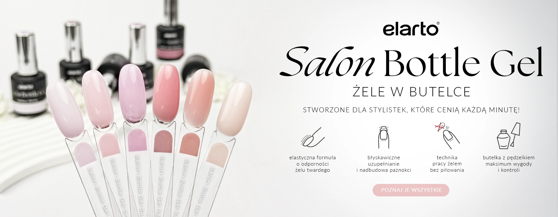 Salon Bottle Gel - premiera